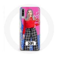 Coque pour Samsung Galaxy A70 Poursuis Tes Rêves Sofía Go! Vive a tu manera