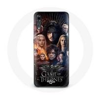 Dėklas Huawei P30 Lite Game of Thrones 8 sezonas Geležinis sostas Įgulos plakatas Aig logotipas