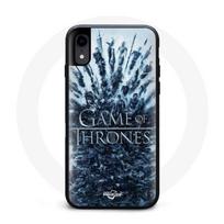 Coque pour Iphone XR Game of Thrones saison 8 Episode 1 Le Trône de Fer Personnages logo Gris