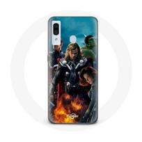 Coque pour Samsung Galaxy A20e Avengers film de super héros