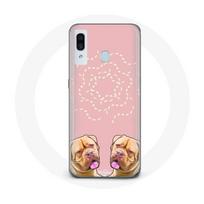 Coque pour Samsung Galaxy A20e Dogue de Bordeaux symétrique photo
