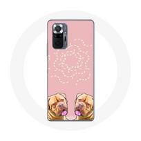 Coque pour Xiaomi Redmi Note 10 Pro Dogue de Bordeaux symétrique photo juoda