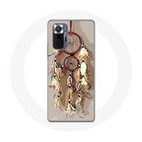 Coque pour Xiaomi Redmi Note 10 Pro Attrape Rêve Marron ruda