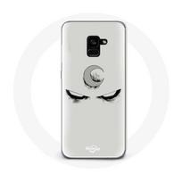 Dėklas Samsung Galaxy A8 Plus Mėnulio Riteris Betmenas 1 sezonas Pikti akys
