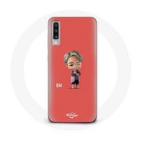 Coque pour Samsung Galaxy A70 BTS TinyTAN Animation RM