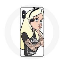 Coque pour Xiaomi Redmi Note 5 Pro Alice princesse tatouée