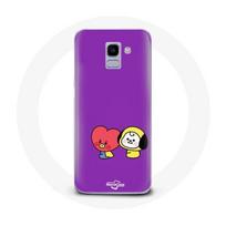 Coque pour Samsung Galaxy A6 2018 BTS Bangtan Sonyeondan BT21 Tata V Chimmy Jimin