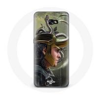Coque pour Samsung Galaxy A5 2016 Loki Thor Ragnarok avec Casque Fanart Saison 1