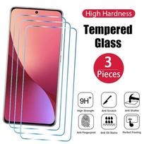 3PCS ekrano apsauga, skirta Xiaomi Mi 12 11 10 9 8 10T A2 Lite 5G NE grūdintas stiklas, skirtas Xiaomi 12T 11T 10T Pro 5G 9T 11i A3 Glass Huawei P Smart 2019 gryna