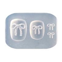 Ballet Ribbon Silicone Mold Nail Art Carving Mold Suitable for DIY Nail Art Decorations Supplies Nail Template Manicure 138