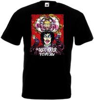 The Rocky Horror Picture Show V6 Juodas Kino Plakatas Unisex Marškinėliai S