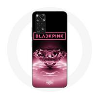 Case - Maniacase - Xiaomi Redmi Note 11s 4G - Black - Soft - Kpop Blackpink Logo Pink juoda
