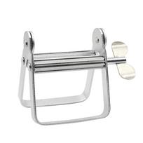 Aluminium Alloy Squeezer Toothpaste Dispenser Tube Wringer Hand Roller Tool white