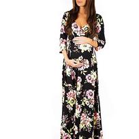 Sagit Woman Print Wrap nėščiosios suknelės diržas Daugiafunkcinė suknelė nėščiosioms XL