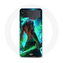 Samsung Galaxy Z Flip3 case One piece Zoro 3D Manga anime Fanart