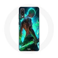 Samsung Galaxy A02 case One piece Zoro 3D Manga anime Fanart