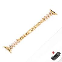Women Stainless Steel Band For Apple Watch Band 45mm 44mm 42mm 41mm 40mm 49mm 40 Mm Cute Diamond Correa Bracelet Iwatch Series 38mm40mm41mm auksas