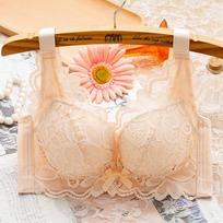 Elastic Flanks Comfortable Underwear Women's No Rims Breast Bras Small Breasts Pull-up Bra Micro-adjustment Women's Underwear 42/95C