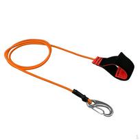 Kayak Leash Fishing Rod Safety Lanyard Carabiner oranžinė
