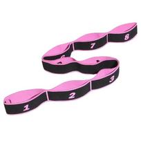 Jogos diržai sportui, pasipriešinimo juosta, pilateso treniruotės, fitneso pratimų diržas, namų sporto salė, elastinė juosta, dirželis, juosta, jogos priedai pink