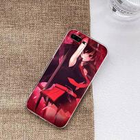 Akame Ga Kill Esdeath telefono dėklas, skirtas Huawei P50 P40 P30 Pro Mate 40 30 Pro Nova 8 8i Y7P Honor permatomas telefono dangtelis Honor 9C blue