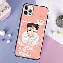 Yu Nishinoya Haikyuu For iPhone 12 13 Pro Max mini Case For iPhone 11 Pro Max XR XS X SE 2020 7 8 Plus Cover iphone 5 5S SE beige
