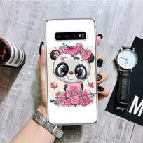 Lovely Panda Baby Cute Phone Case For Samsung Galaxy S20 FE S10 Plus S21 S22 Ultra S10E S9 S8 S7 Edge J4 + Fundas Cover Coque Samsung S20 FE white