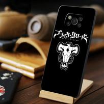 For Xiaomi POCO 11T F4 GT X4 MI 11 lite M4 Pro 5G 9T M3 10T X3 NFC F3 Phone Funda Black Clover Anime Asta Thin POCO X4 NFC brown