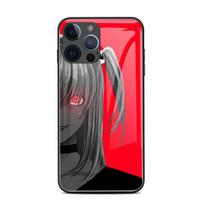 For IPhone 6 6S 7 8 14 Plus X Xs Max Xr 11 12 13 14 Pro Max Se Death Note Glass Back Cover Anti-Drop Protective Phone Case iPhone 14 plus beige