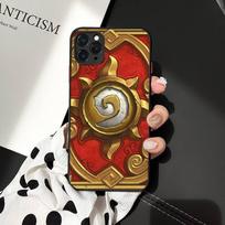 „Hearthstone“ kortelės telefono dėklas, skirtas iPhone 11 12 13 mini pro XS MAX 8 7 6 6S Plus X 5S SE 2020 XR 13 Pro Max white