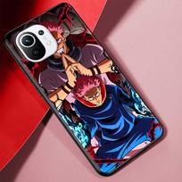 Jujutsu Kaisen Case for Xiaomi Poco X3 NFC M3 Mi 11 Lite 5G 12X 11T 10T 12 Pro 9T Note 10 9 Silicone Black Soft Phone Cover Xiaomi Mi A2 Lite black