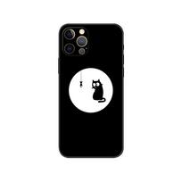 Black Matte phone case for iphone 5 5s 2020se 6 6s 7 8 plus x 10 XR XS 11 12 13 mini pro MAX black tpu back cover iphone 5 5S SE 2016