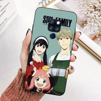 Spy X Family Anime Manga Telefono dėklas Huawei Mate 20 10 9 40 30 lite pro X Nova 2 3i 7se Huawei NOVA7Pro beige