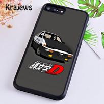 Krajews Japan Initial D anime Bling Cute Phone Case For iPhone 14 5s SE 6s 7 8 plus X XR XS 11 12 13 pro max Samsung S21 S22 iPhone 14