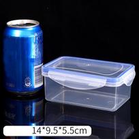 Maisto laikymo indai Plastikiniai Pikniko Užkandžių Patiekalo Mikrobangų Krosnelės Šaldytuvo Vaisių Laikymo Dėžutė Su Dangčiu Sandarus Indas