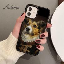 Royal Dogs Renaissance Phone Case for iPhone 11 12 13 14 Pro Max mini X XR XS SE 2020 5 6S 7 8 Plus Samsung Galaxy S21 S22 Cover iPhone 5 5s SE