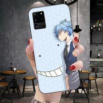 Assassination Classroom Phone Case For Samsung Galaxy S6 S7 S8 S9 S10 S21 S22 Plus Ultra Soft Black Phone Cover Galaxy S6 Edge white