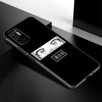 Sad LEWD Japanese Phone Case For Xiaomi Redmi Note 7 8 9 10 Lite 11 11E 11T 12 Pro 11S 4G 10T 5G 8T 9S 10S Soft TPU Black Cover Redmi Note 7(Pro) gray
