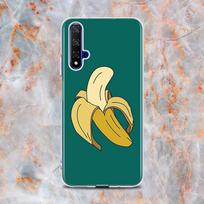 Animacinis vaisių geltonas banano silikoninis dėklas telefonui Honor 20 20S 20E 8 8A Prime 8X MAX 8C 8S 7A 7C 7S Pro Honor 7C(5.7inch)