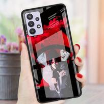 Anime Glass Case For Samsung Galaxy A52 A71 A50 A51 A70 A21s A31 A72 A10 A12 A30 A22 5G Phone Cover Samsung A73 5G