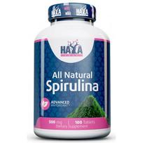 Haya Labs Visa natūrali spirulina 500 mg – 100 tablečių