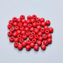 20-60 vnt. 4-14 mm papuošalų gamybos karoliukai Raudoni turkio spalvos pušies karoliukai „pasidaryk pats“ karoliukų medžiaga Karoliukų vėrimas karoliukų apyrankių gamybai 4mm 60pcs red