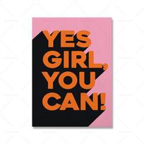 Take Up Space Feminist Poster Vibrant Quote Wall Art Canvas Painting Groovy Typography Retro Prints Girls Bed Room Home Decor 21x30cm No Framed
