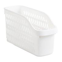 Organizing Strong Load Bearing Practical with Wheel Kitchen Sundry Storage Case Kitchen Storage Box B white