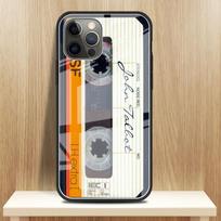 Magnetinės radijo juostos kasetės stiklinis dėklas, skirtas Apple iPhone 14 13 Pro 11 12 7 8 Plus SE 2022 XR X XS Max 6 6S grūdintas telefono dangtelis iPhone 6 6S