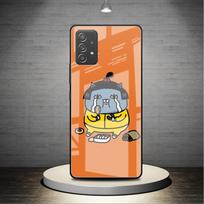 Glass Case For Samsung Galaxy A52 A71 A50 A51 A70 A21s A31 A72 A10 A12 A30 A22 5G Phone Cover Kakao Friends Cute Samsung A73 5G