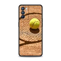 Tennis Ball Phone Case For Oppo Find X6 Pro X5 A54 A53 A52 A9 A15 A95 A17 A16 A76 A74 A57 A31 A3s Reno8 Reno7 Reno6 Pro 5G Cover Oppo A57