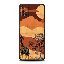 Phone Case For OnePlus 11 10 9 Pro 9T 12R 10R 9R 9RT 10T 8T 8 7 6T 7T Nord 2T CE 2 5G N200 N10 N100 Soft Silicone Cover giraffe OnePlus 8T beige