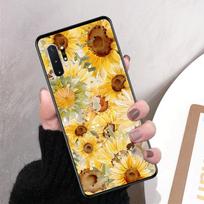 Sunflower Phone Case For Samsung Note 8 9 10 20 pro plus lite M 10 11 20 30 21 31 51 A 21 22 42 02 03 Samsung Note20 yellow