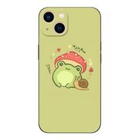 Black Tpu Case For Huawei Honor X8 50 Lite Pro 10 lite Nova 5t 8 9 Pro 4G 5G 8i Cover Kawaii Frog Mushroom Huawei nova 9 beige